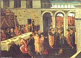 Jacopo Del Sellaio The Banquet of Ahasuerus painting